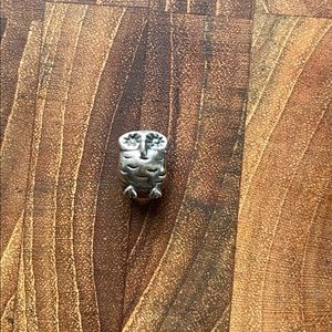 Pandora Sterling Silver Owl Animal Bead #790278